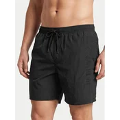 Calvin Klein Swimwear Kratke kopalne hlače  črna