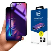 1 to 3 3MK PRIVACY ZAŠČITNO STEKLO ZA IPHONE 14 PRO MAX MAT PROTI BLEŠČANJU
