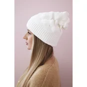 Womens cap Leonia K342 white