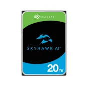 SEAGATE 20TB 3.5 inča SATA III 512MB 7200rpm ST20000VE003 SkyHawk AI hard disk