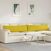 Jastucici za sofu 2 pcs Žuta 145 x 40 cm Kordura tekstil