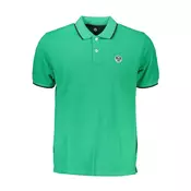 NORTH SAILS GREEN MEN'S SHORT SLEEVED POLO SHIRT