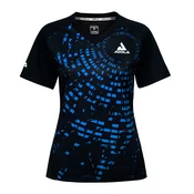 Ženska majica Joola Lady Shirt Centrela Black/Blue XL