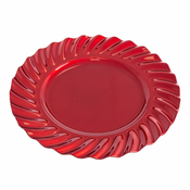 Crveni tanjur za posluživanje o 33 cm - Casa Selección