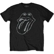 The Rolling Stones Tongue (Embellished) Black XL Majica