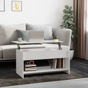 Vidaxl Klubska mizica 102x50x52,5 cm konstruiran les