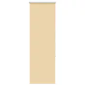 shumee vidaXL Roller Blind Blackout bež 55x150 cm Širina tkanine 50,7 cm