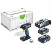 Festool TID 18 HPC 4.0 I-Plus udarni + 2 Akumulatorski odvijac uklj. kofer akumulatora 4.0Ah, 576482