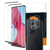 Infostyle Carantee 2v1 zaščita zaslona in kamere za OnePlus 9 Pro 5G – komplet 2+2