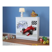 Dječja komoda - formula-Bijela