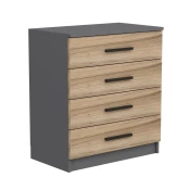 Hanah Home Kale 4924 Komoda, Braon-Siva