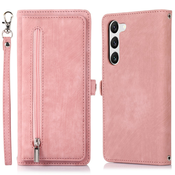 Torbica Wallet Supreme za Samsung Galaxy S23 - roza