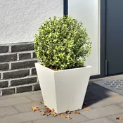 Vrtna sadilica bijela 30x30x30 cm celicna