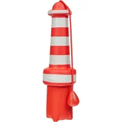Rogz Lighthouse Svetionik Igracka za pse, L, 24cm, Narandžasto-bela