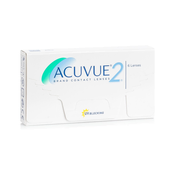 Johnson & Johnson Acuvue 2 (6 leća) Dioptrije: 5, Zakrivljenost: 8.7, Promjer: 14