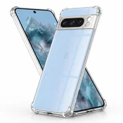 TPU gel ovitek Techsuit Shockproof za Google Pixel 8 Pro - clear