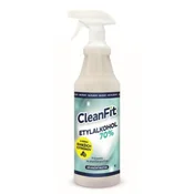 Razkužilna raztopina CleanFit Etilni alkohol 70 % citrusov 1 l + BREZPLAČEN razpršilec