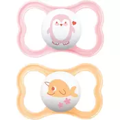 MAM Air 6+ months duda Pink/ Orange 2 kom