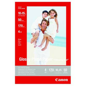 Canon foto papir sjajni, GP-501, foto papir sjajni, 0775B005, bijeli, 10x15cm, 4x6, 210 g/m2, 10 kom, inkjet