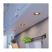 Eglo 902279-SET 3xLED z zatemnitvijo stropna vgradna svetilka SALICETO LED/4,8W/230V premer 8,8cm krom