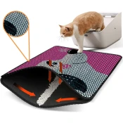 Aberto Design Prostorika za toalet za macke Nrszn0212, 45 x 60 cm, Roze