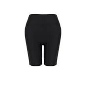 Trendyol Curve Black High Waist Diver/Scuba Short Knitted Sports Leggings