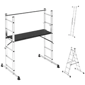 Aluminijske ljestve skela MMS - 2,8 m, 150 kg