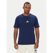 adidas Majica Essentials Small Logo JF1093 Mornarsko modra Regular Fit