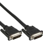 InLine 17793A 3m DVI-I DVI-I Black DVI cable