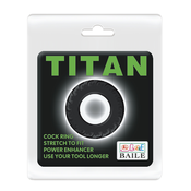 Titan crni prsten od silikona BI210146 / 0550