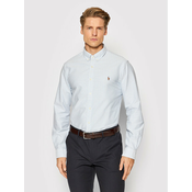 POLO RALPH LAUREN Srajca SL BD PPC SP-LONG SLEEVE-SPORT SHIRT, modra