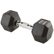 Energetics HEX DUMBBELS, disk uteg iron, crna