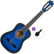 Pasadena PC-10-1/2 Basic SET Blue Burst Polovična klasična kitara za otroke