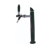 ich-zapfe Šank stolp Black Tower CNS enokanalna 40 mm O krom, za 55 mm pipe, (5000216961)