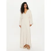 Vero Moda Poletna obleka Tara 10304254 Écru Loose Fit