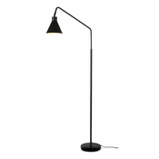 Crna podna svjetiljka Citylights Lyon, visina 153 cm