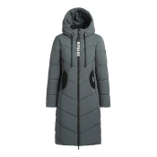 khujo Zimski plašč Aribay4 Light siva/črna