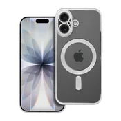 OEM Srebrno etui za iPhone 17 Electro Mag Cover, združljivo z MagSafe