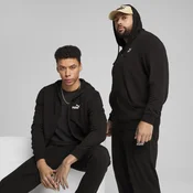 Mens Puma Essentials No. 1 Logo Full-Zip Hoodie, Black, Size S, Clothing