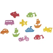 Rayher Motivi iz penaste gume, Vozila, 2-5cm, samolepilni, set 80, (20633874)