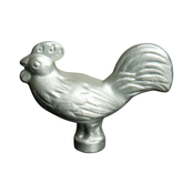 Ročaj pokrova ROOSTER, srebrna, Staub