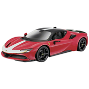 Bburago 1:18 Ferrari Signature Series SF90 Stradale Assetto Fiorano rdeča