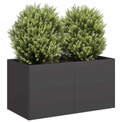 Sadilica crna 80x40x40 cm od hladno valjanog celika