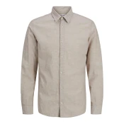 JACK & JONES Muška košulja 12268964, Bež