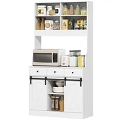 Homestar Kuhinjski kabinet 93,5x40x180 cm, bel