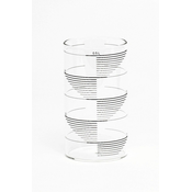 Komplet kozarcev Tre Product Rectangle Stripes 500 ml 4-pack