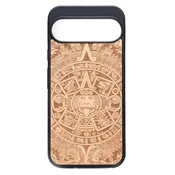 shumee Lesen ovitek Bewood za Google Pixel 10/10 Pro AZTEC CALENDAR ANIEGRE