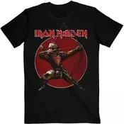 Iron Maiden Senjutsu Eddie Archer Red Circle Black XL Majica
