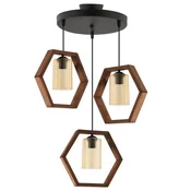 OPVIQ Luster Hexagon Triple Dark B Glass