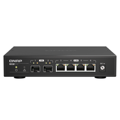 QNAP QSW-2104-2S mrežni prekidac Neupravljano 2.5G Ethernet Crno
